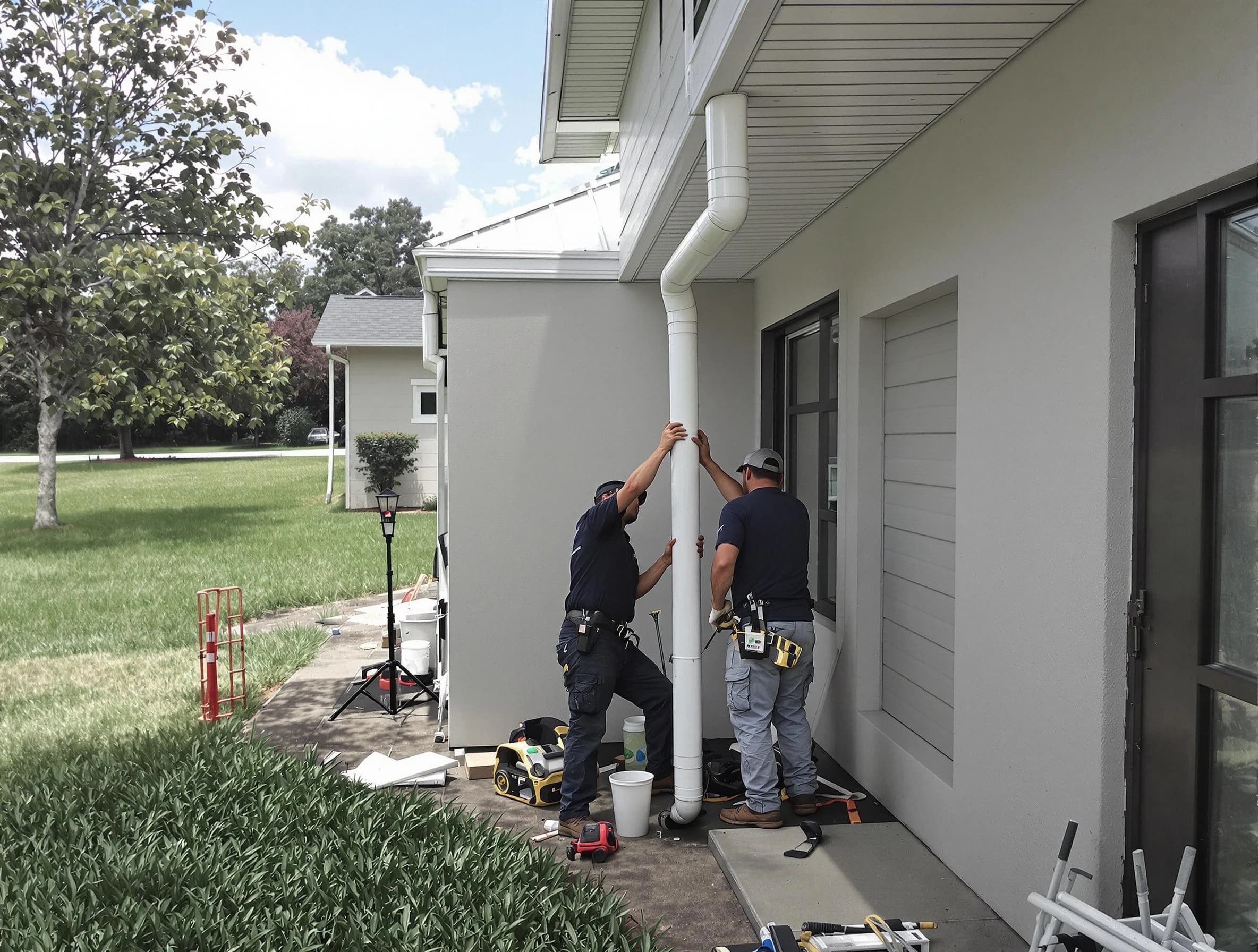 Downspout Installation in Twinsburg