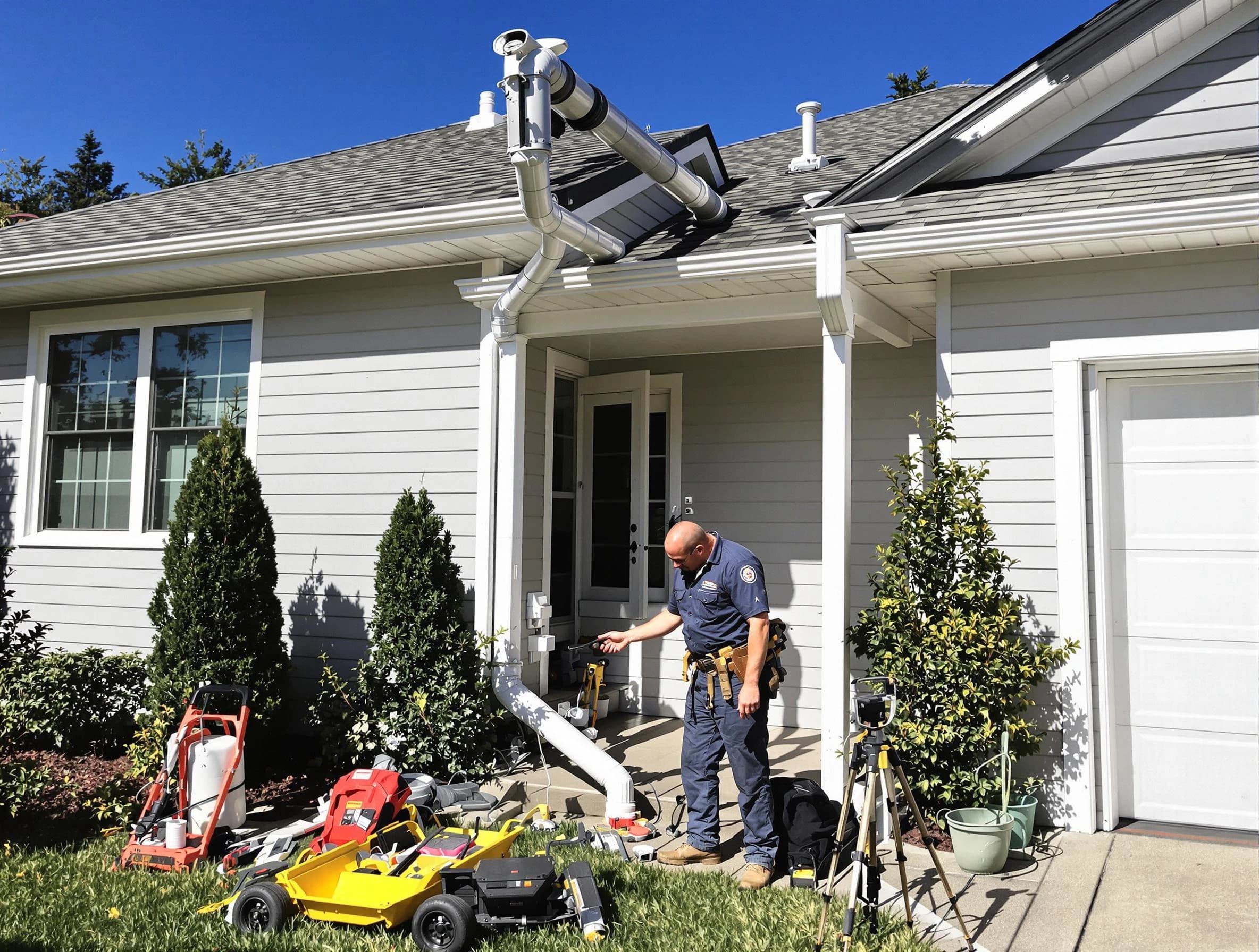 Downspout Repair in Twinsburg